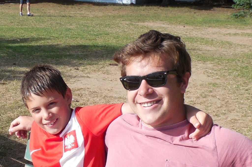 It's hard to tell who feels more import in the eyes of the other.