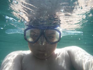 Skin diving