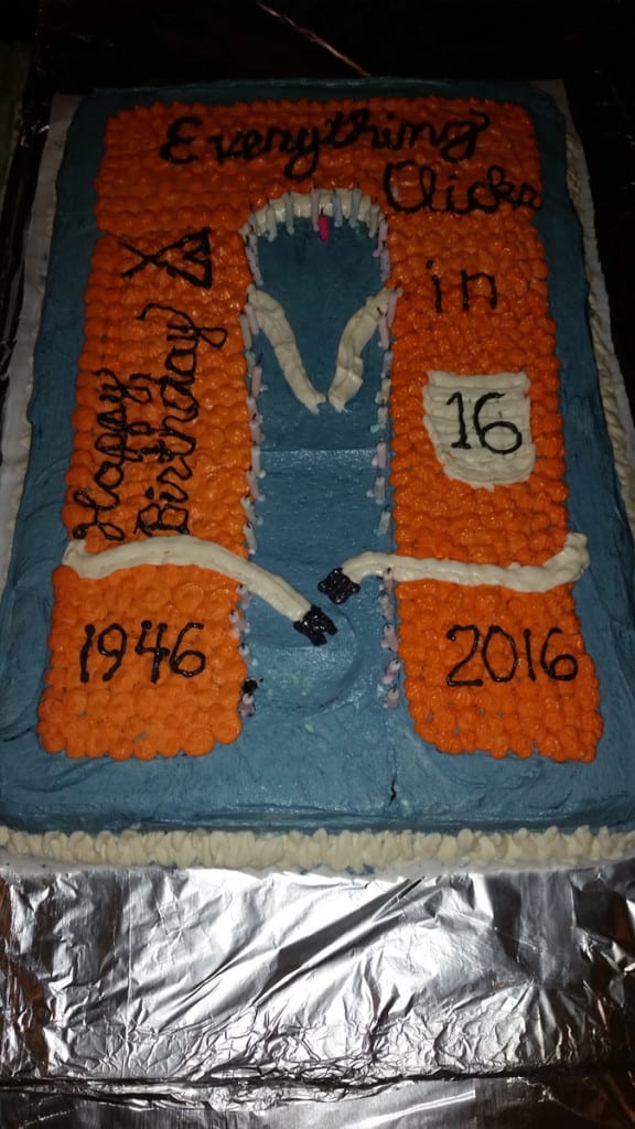 TP Birthday cake